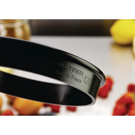FA988 Matfer Bourgeat Exoglass Tart Ring 120mm - JD Catering Equipment Solutions Ltd