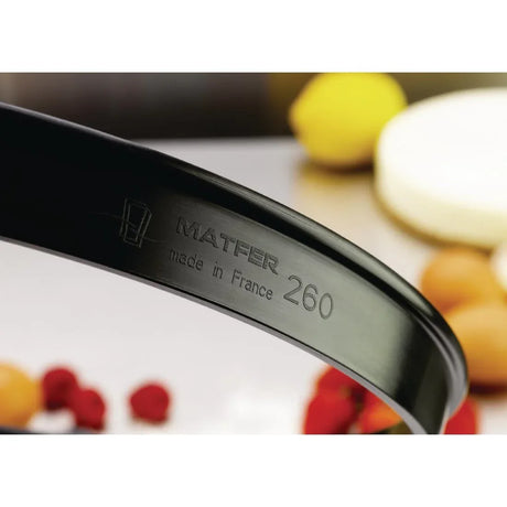 FA994 Matfer Bourgeat Exoglass Tart Ring 260mm - JD Catering Equipment Solutions Ltd