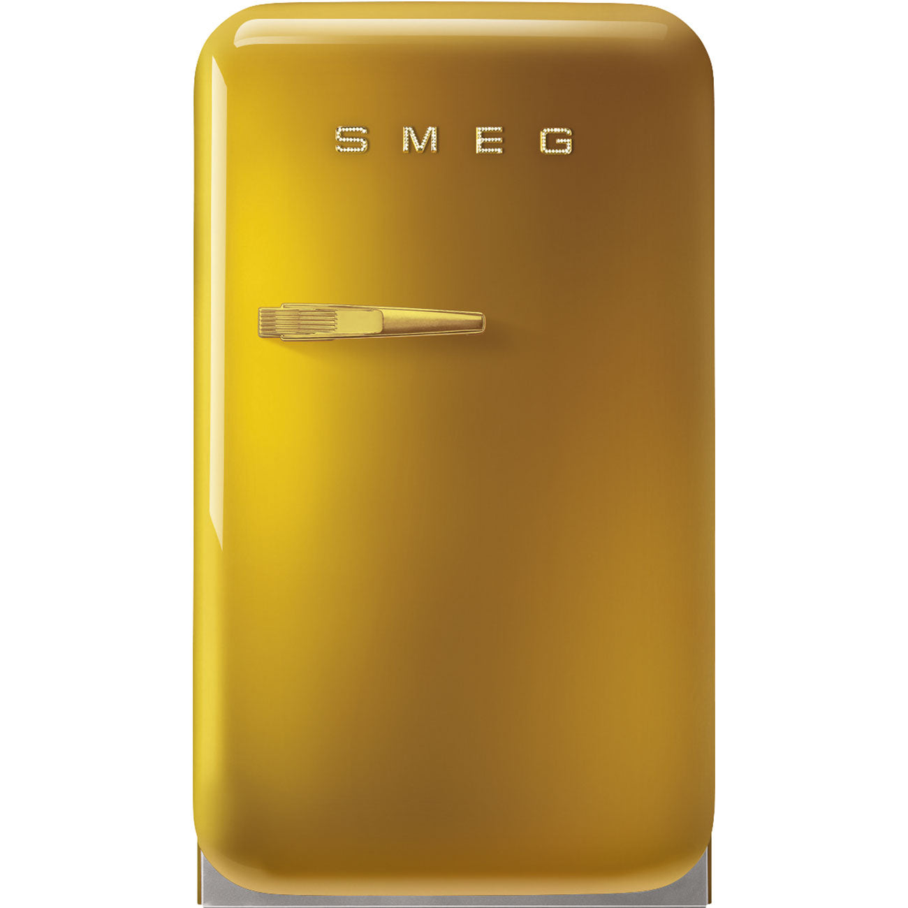 Smeg Retro 50's Style Mini Fridge Gold FAB5RDGO5