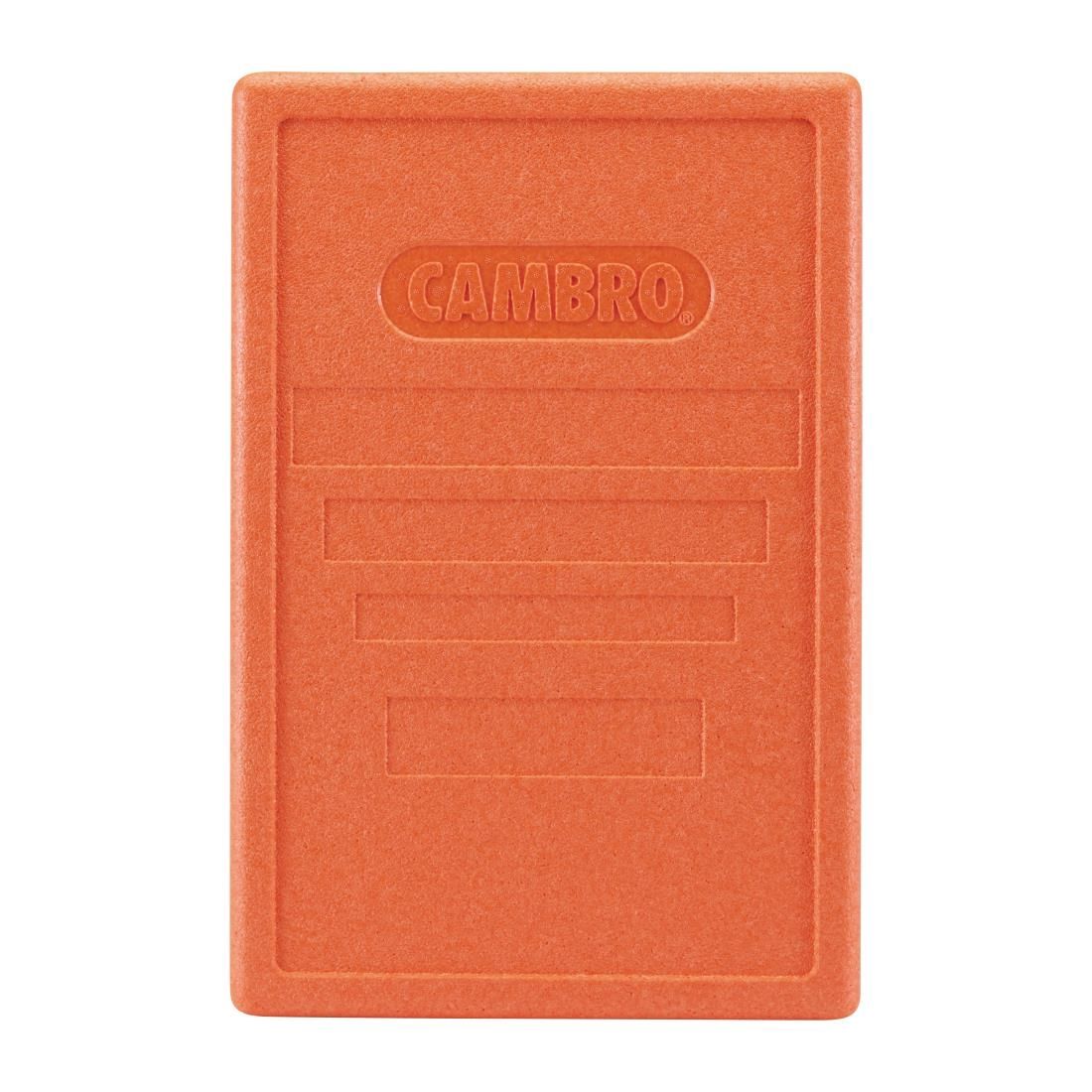 FB126 Cambro Lid for Insulated Food Pan Carrier Orange JD Catering Equipment Solutions Ltd