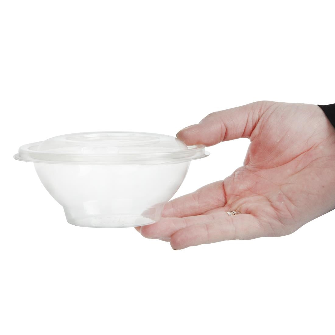 FB367 Faerch Contour Recyclable Deli Bowls With Lid 375ml / 13oz (Pack of 550) JD Catering Equipment Solutions Ltd
