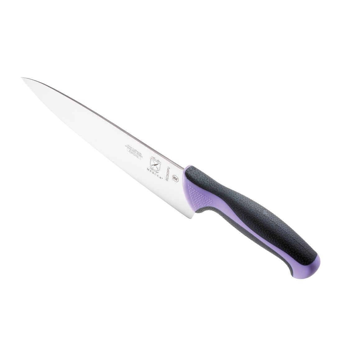 FB501 Mercer Millennia Culinary Allergen Safety Chefs Knife 20cm JD Catering Equipment Solutions Ltd