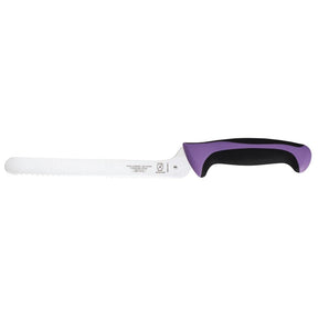 FB504 Mercer Millennia Culinary Allergen Safety Offset Serrated Bread Knife 20cm JD Catering Equipment Solutions Ltd