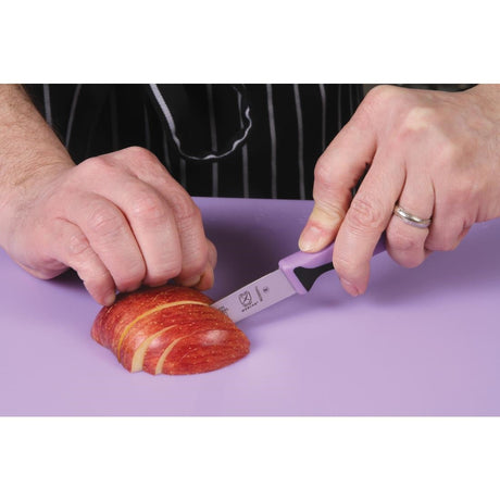 FB507 Mercer Millennia Culinary Allergen Safety Slim Paring Knife 8cm JD Catering Equipment Solutions Ltd