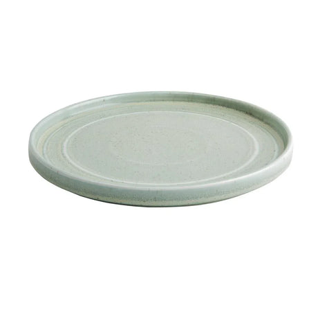 FB563 Olympia Cavolo Flat Round Plates Spring Green 220mm (Pack of 6) - JD Catering Equipment Solutions Ltd