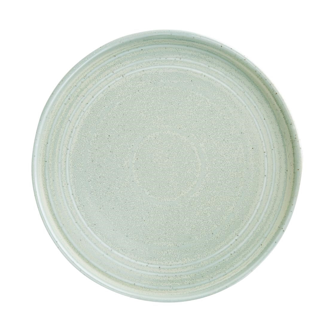 FB564 Olympia Cavolo Flat Round Plates Spring Green 270mm (Pack of 4) JD Catering Equipment Solutions Ltd
