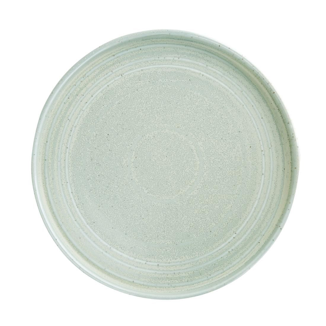 FB564 Olympia Cavolo Flat Round Plates Spring Green 270mm (Pack of 4) JD Catering Equipment Solutions Ltd