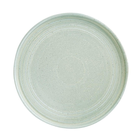 FB564 Olympia Cavolo Flat Round Plates Spring Green 270mm (Pack of 4) JD Catering Equipment Solutions Ltd