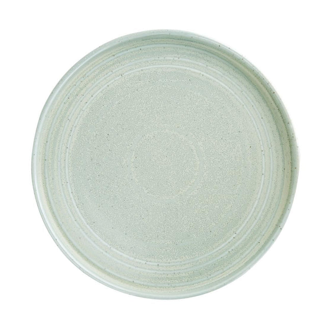 FB564 Olympia Cavolo Flat Round Plates Spring Green 270mm (Pack of 4) JD Catering Equipment Solutions Ltd