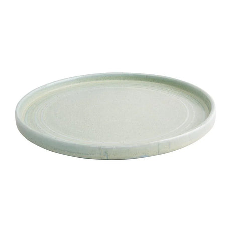 FB564 Olympia Cavolo Flat Round Plates Spring Green 270mm (Pack of 4) - JD Catering Equipment Solutions Ltd
