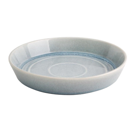 FB566 Olympia Cavolo Flat Round Bowls Ice Blue 220mm (Pack of 4) JD Catering Equipment Solutions Ltd