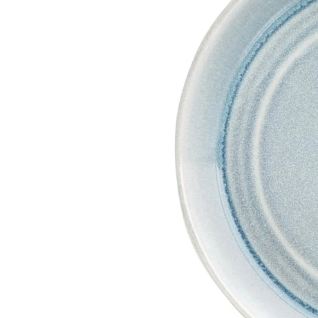 FB566 Olympia Cavolo Flat Round Bowls Ice Blue 220mm (Pack of 4) - JD Catering Equipment Solutions Ltd