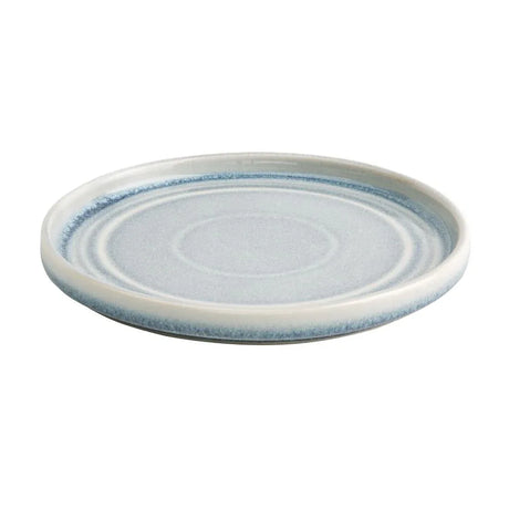 FB567 Olympia Cavolo Flat Round Plates Ice Blue 180mm (Pack of 6) - JD Catering Equipment Solutions Ltd
