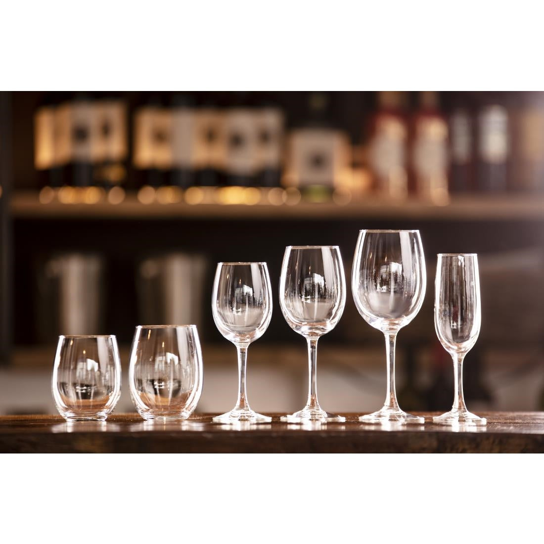 FB574 Olympia Rosario Wine Glasses 350ml (Pack of 6) JD Catering Equipment Solutions Ltd
