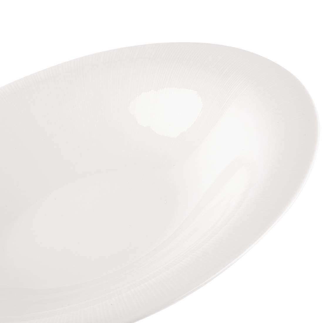 FB635 Royal Bone Ascot Soft Curve Rimmed Bowl 300mm (Pack of 6) JD Catering Equipment Solutions Ltd