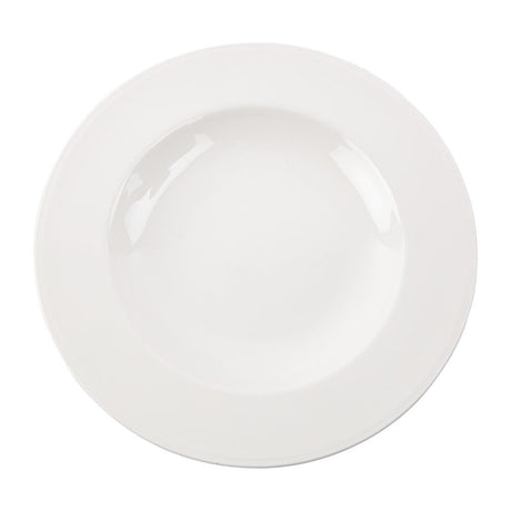 FB640 Royal Bone Ascot Wide Rimmed Bowl 320mm (Pack of 1) JD Catering Equipment Solutions Ltd