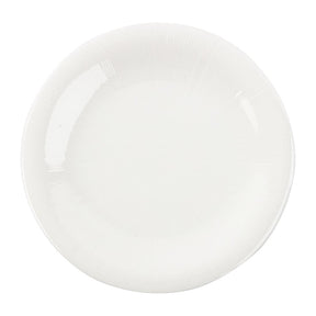 FB644 Royal Bone Ascot Embossed Coupe Plate 180mm (Pack of 12) JD Catering Equipment Solutions Ltd