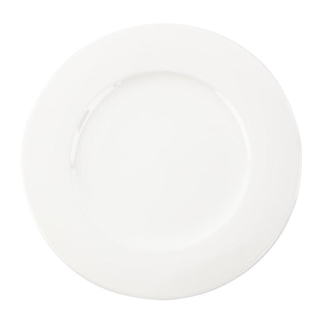 FB648 Royal Bone Ascot Wide Rim Flat Profile Plate 275mm (Pack of 6) JD Catering Equipment Solutions Ltd