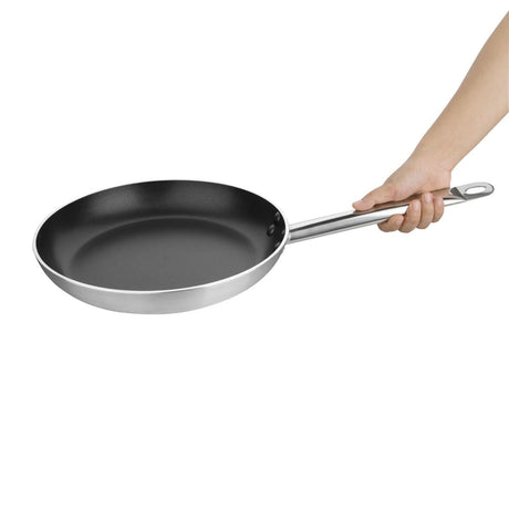 FB691 Vogue Non-stick Teflon Aluminium Induction Frying Pan 300mm JD Catering Equipment Solutions Ltd