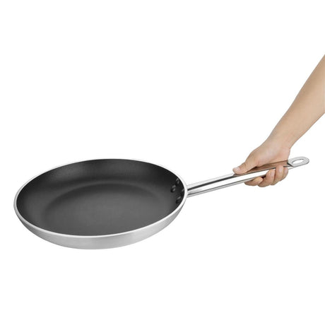 FB692 Vogue Non-stick Teflon Aluminium Induction Frying Pan 320mm JD Catering Equipment Solutions Ltd