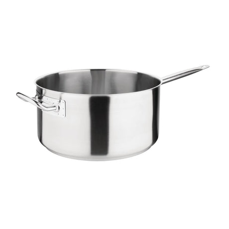 FB698 Vogue Stainless Steel Saucepan 320mm JD Catering Equipment Solutions Ltd