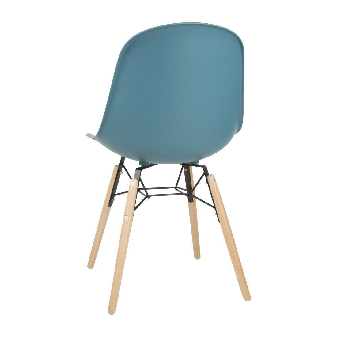 FB819 Bolero Arlo Side Chairs Teal (Pack of 2) JD Catering Equipment Solutions Ltd