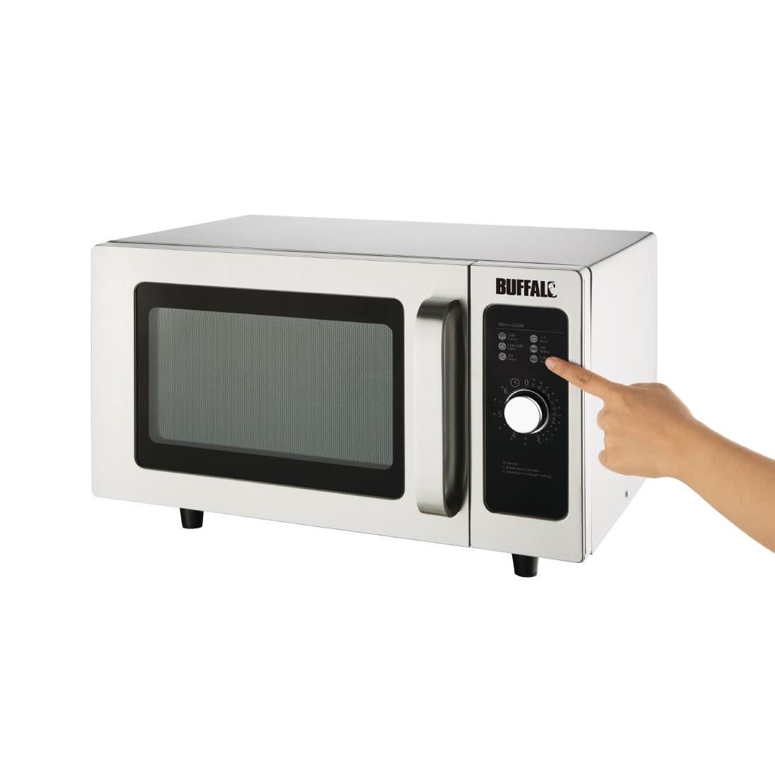 FB861 Buffalo Manual Commercial Microwave 25ltr 1000W JD Catering Equipment Solutions Ltd