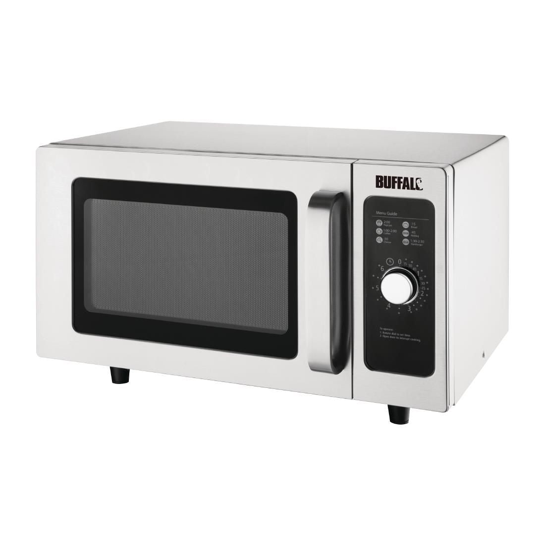 FB861 Buffalo Manual Commercial Microwave 25ltr 1000W JD Catering Equipment Solutions Ltd