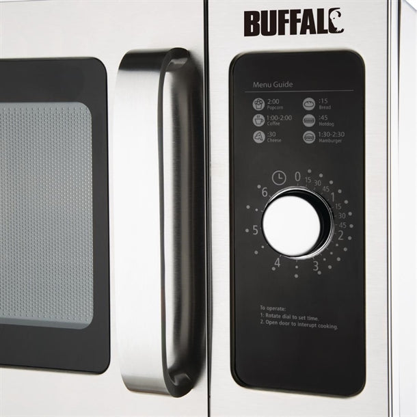 FB861 Buffalo Manual Commercial Microwave 25ltr 1000W JD Catering Equipment Solutions Ltd