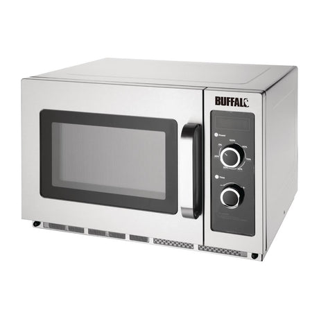 FB863 Buffalo Manual Commercial Microwave Oven 34ltr 1800W JD Catering Equipment Solutions Ltd