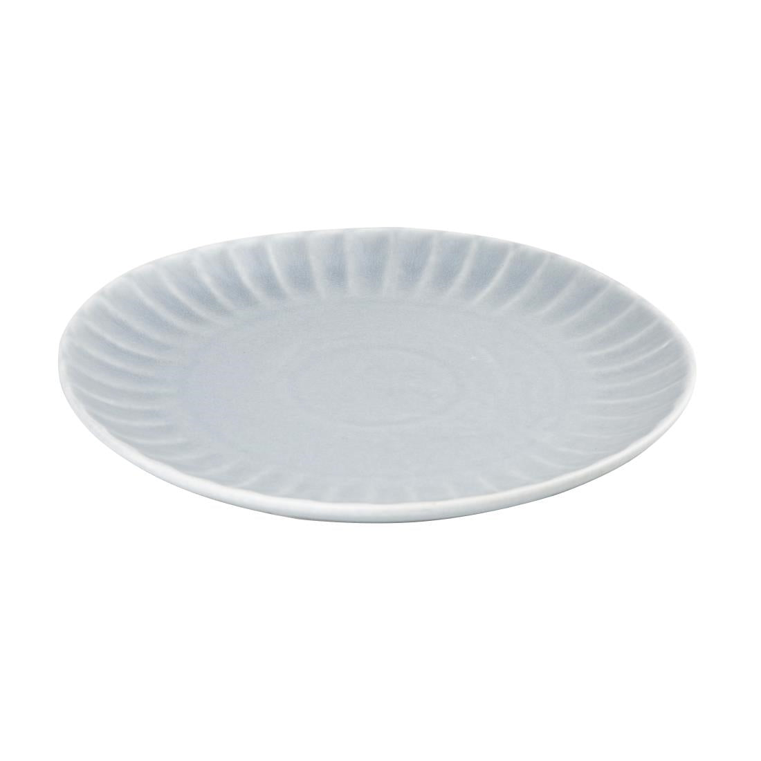 FB954 Olympia Corallite Plates Concrete Grey 280mm (Pack of 6) JD Catering Equipment Solutions Ltd