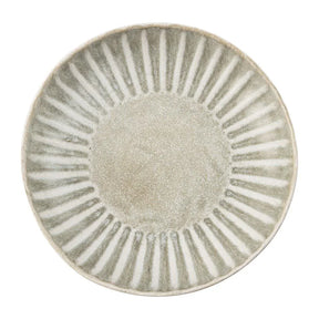 FB955 Olympia Corallite Plates Concrete Grey 205mm (Pack of 6) - JD Catering Equipment Solutions Ltd
