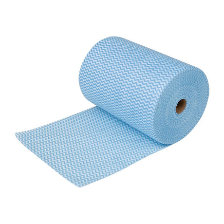 FB968 Nisbets Essentials Non-Woven Cloths Blue (Roll of 300) JD Catering Equipment Solutions Ltd