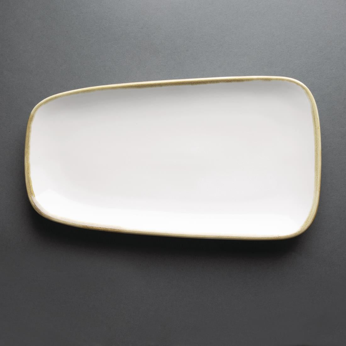FB976 Olympia Kiln Platter Chalk 335mm (Pack of 4) JD Catering Equipment Solutions Ltd