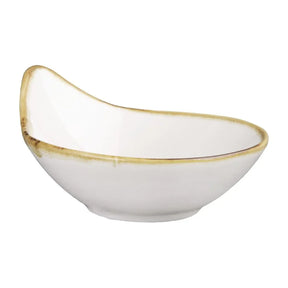 FB994 Olympia Kiln Dipper Bowl Chalk 100mm 70ml (Pack of 12) - JD Catering Equipment Solutions Ltd