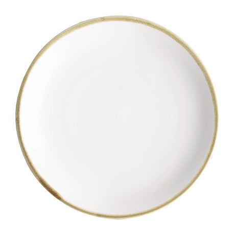 FB999 Olympia Kiln Coupe Plate Chalk 228mm (Pack of 6) JD Catering Equipment Solutions Ltd