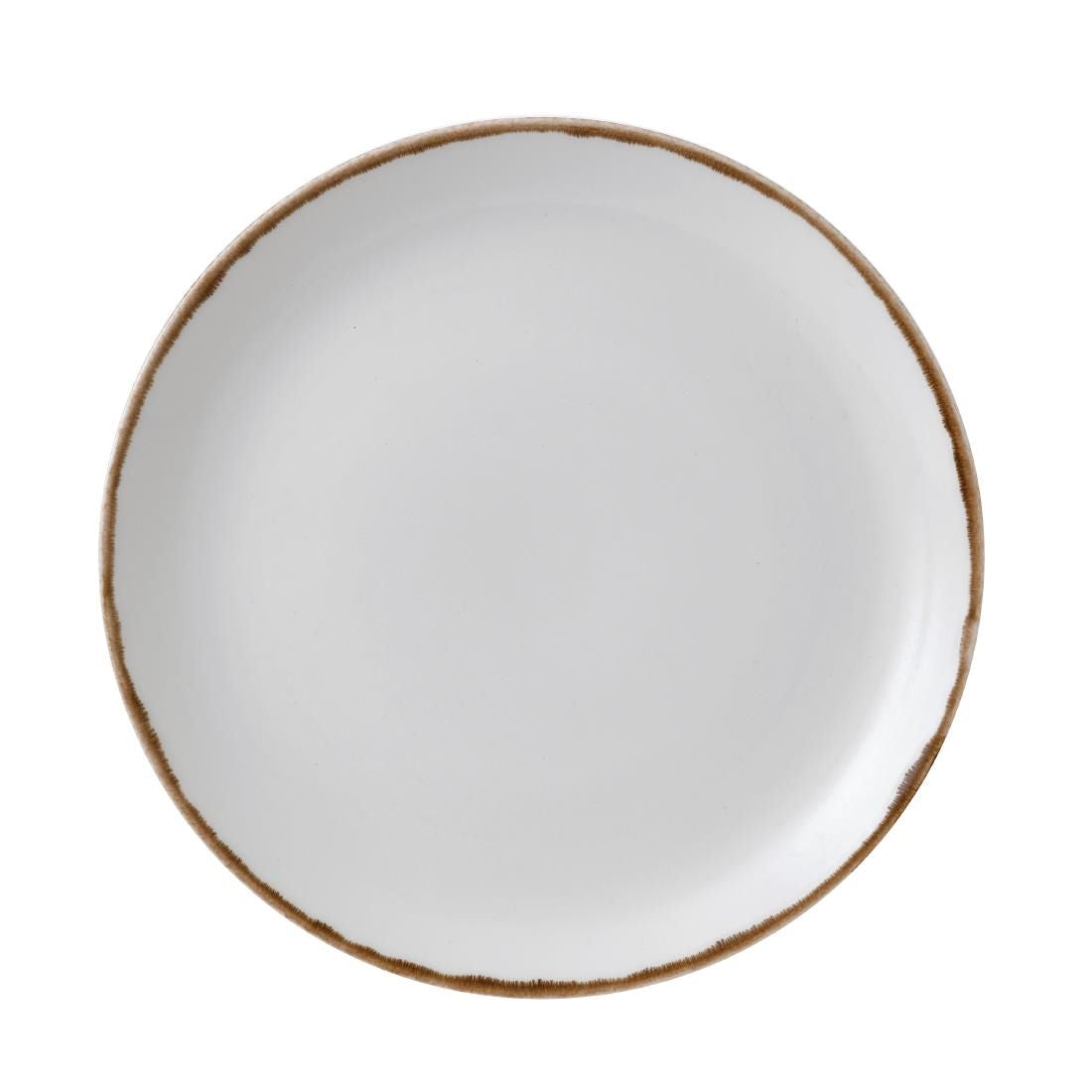 FC001 Dudson Harvest Evolve Coupe Plates Natural 288mm (Pack of 12) JD Catering Equipment Solutions Ltd