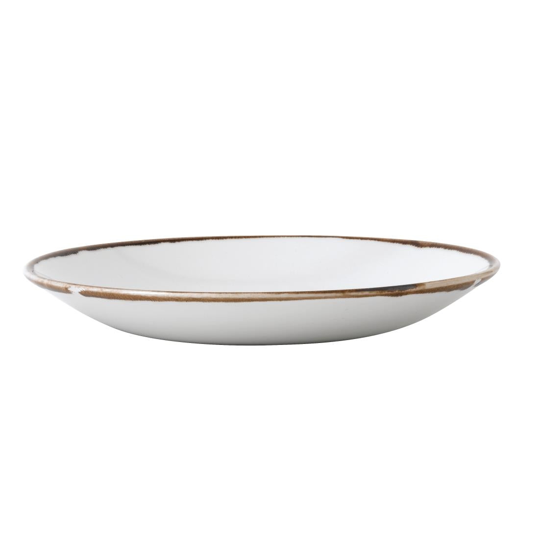 FC009 Dudson Harvest Deep Coupe Plates Natural 255mm (Pack of 12) JD Catering Equipment Solutions Ltd