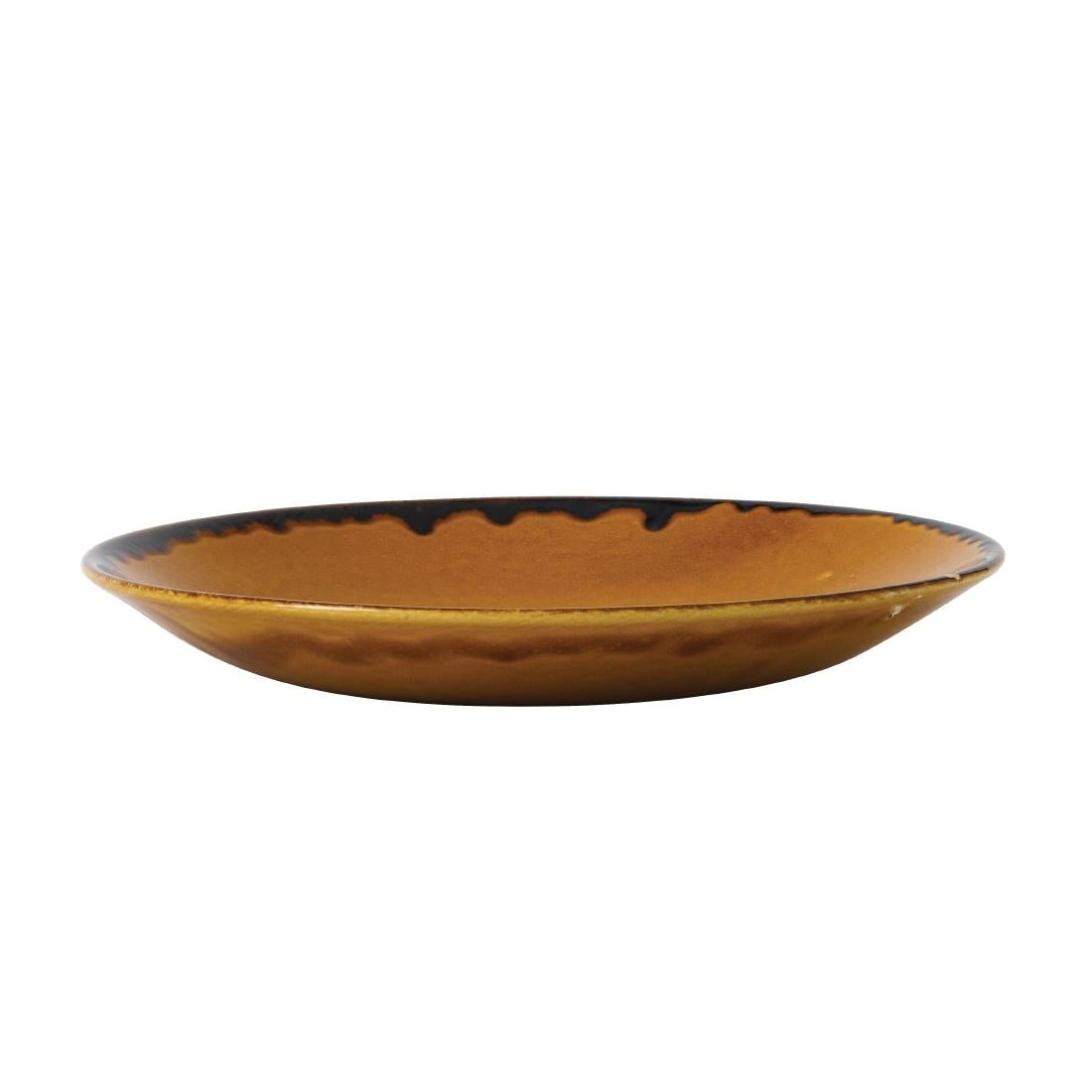 FC022 Dudson Harvest Deep Coupe Plates Brown 255mm (Pack of 12) JD Catering Equipment Solutions Ltd