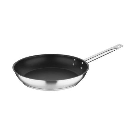 FC097 Vogue Non-stick Teflon Stainless Steel Platinum Plus Frying Pan 280mm JD Catering Equipment Solutions Ltd