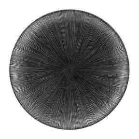 FC100 Churchill Studio Prints Agano Coupe Plates Black 288mm (Pack of 12) - JD Catering Equipment Solutions Ltd