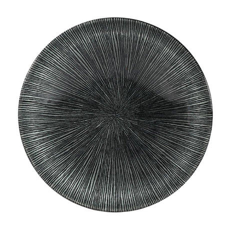 FC105 Churchill Studio Prints Agano Coupe Bowls Black 182mm (Pack of 12) JD Catering Equipment Solutions Ltd