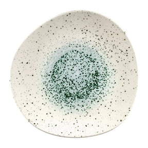 FC120 Churchill Studio Prints Mineral Green Centre Organic Round Plates 286mm (Pack of 12) - JD Catering Equipment Solutions Ltd