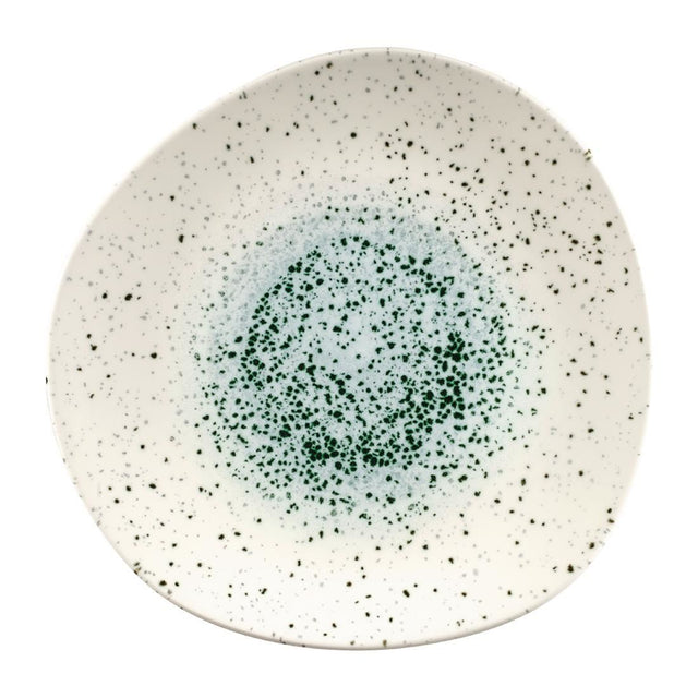 FC120 Churchill Studio Prints Mineral Green Centre Organic Round Plates 286mm (Pack of 12) JD Catering Equipment Solutions Ltd