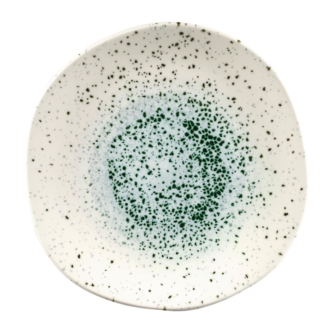 FC121 Churchill Studio Prints Mineral Green Centre Organic Round Plates 264mm (Pack of 12) JD Catering Equipment Solutions Ltd