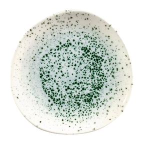 FC122 Churchill Studio Prints Mineral Green Centre Print Organic Round Plates 210mm (Pack of 12) - JD Catering Equipment Solutions Ltd