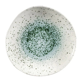 FC124 Churchill Studio Prints Mineral Green Centre Organic Round Bowls 253mm (Pack of 12) - JD Catering Equipment Solutions Ltd