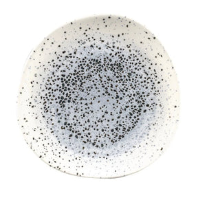 FC127 Churchill Studio Prints Mineral Blue Centre Organic Round Plates 210mm (Pack of 12) - JD Catering Equipment Solutions Ltd