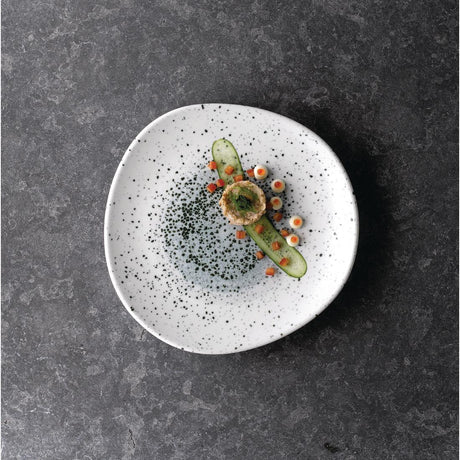 FC127 Churchill Studio Prints Mineral Blue Centre Organic Round Plates 210mm (Pack of 12) - JD Catering Equipment Solutions Ltd