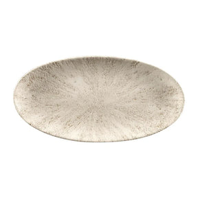 FC142 Churchill Studio Prints Stone Chefs Plates Agate Grey 299 x 150mm (Pack of 12) - JD Catering Equipment Solutions Ltd